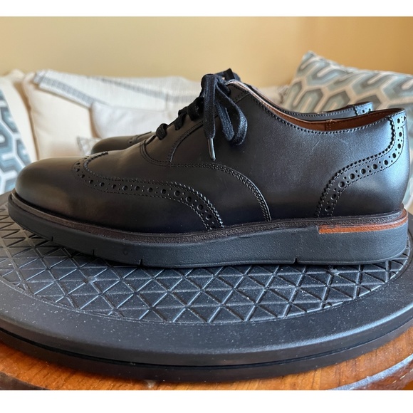 Allen Edmunds Carson Lace-up Hybrid Wingtip Oxford Dress Shoes - Picture 1 of 6